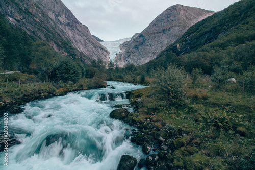 Norwegian Jostedalsbreen