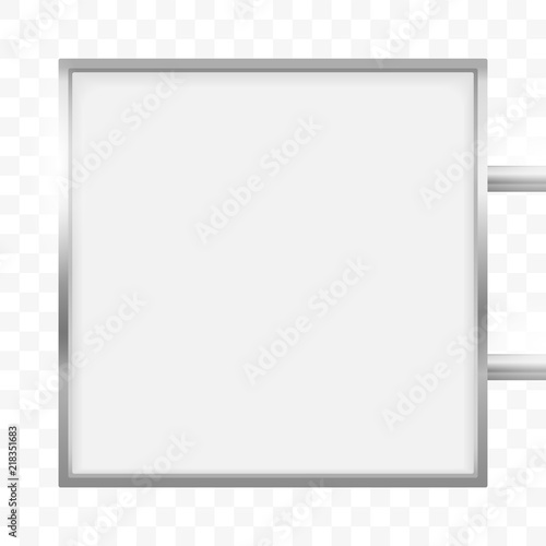 Square signage light box si...