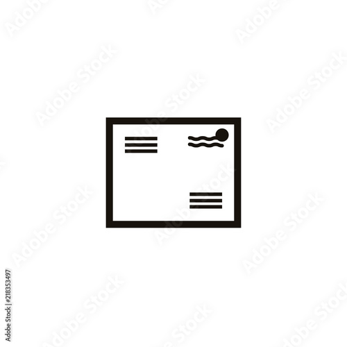 Modern web icon Mail, letter, envelope. Vector illustration in a flat style.