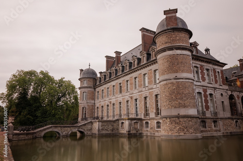 Chateau de Beloeil en pose longue