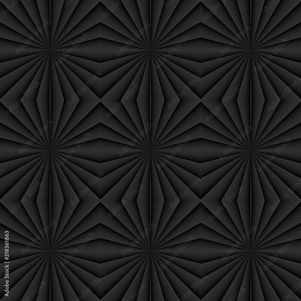 Fototapeta premium Fan background pattern