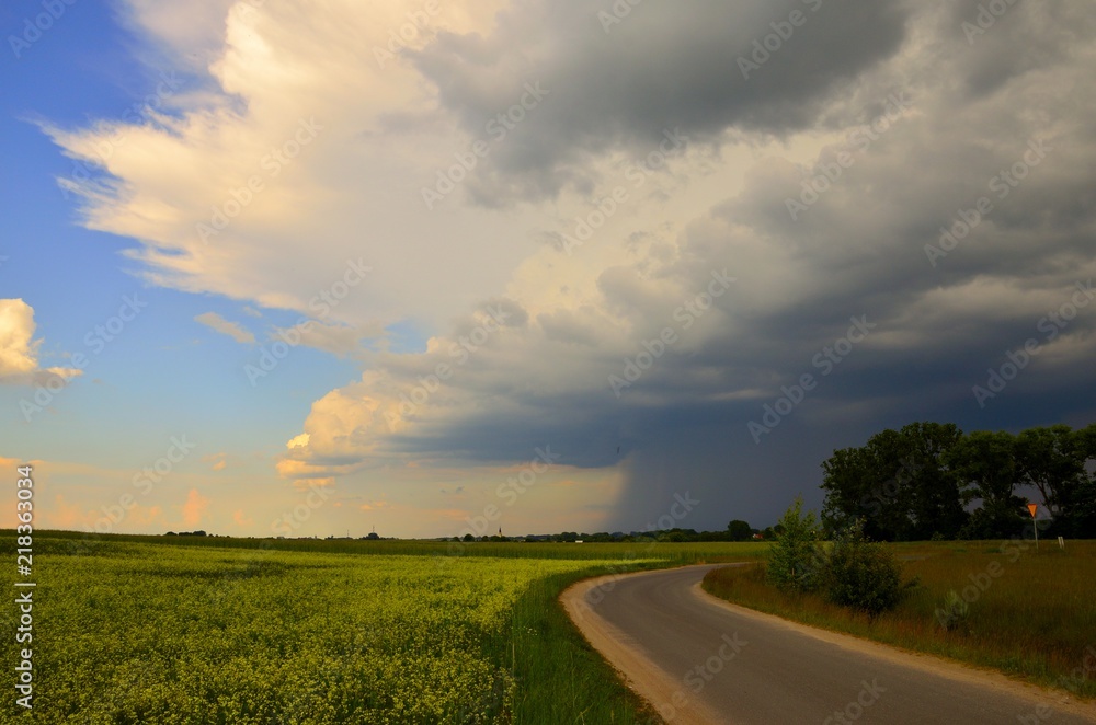 Fototapeta premium chmura burzowa
