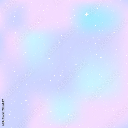 Star universe background. Pastel colour. Concept of galaxy, space, cosmos, space dust. Vector illustration