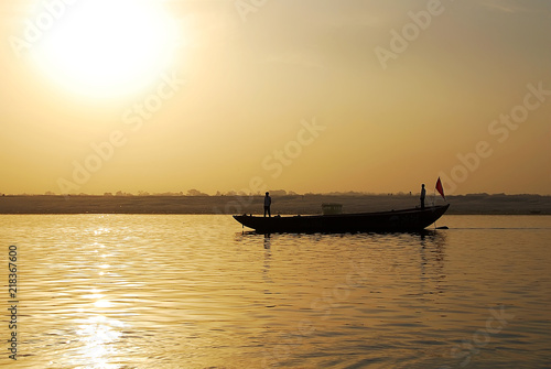 India. Varanasi. Ganges.