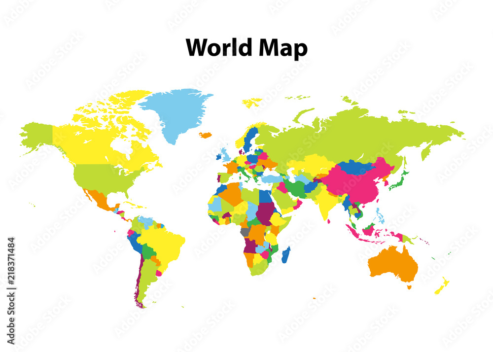 Fototapeta tło mapy świata