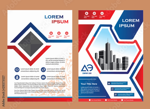 cover, layout, brochure, magazine, catalog, flyer for company or report