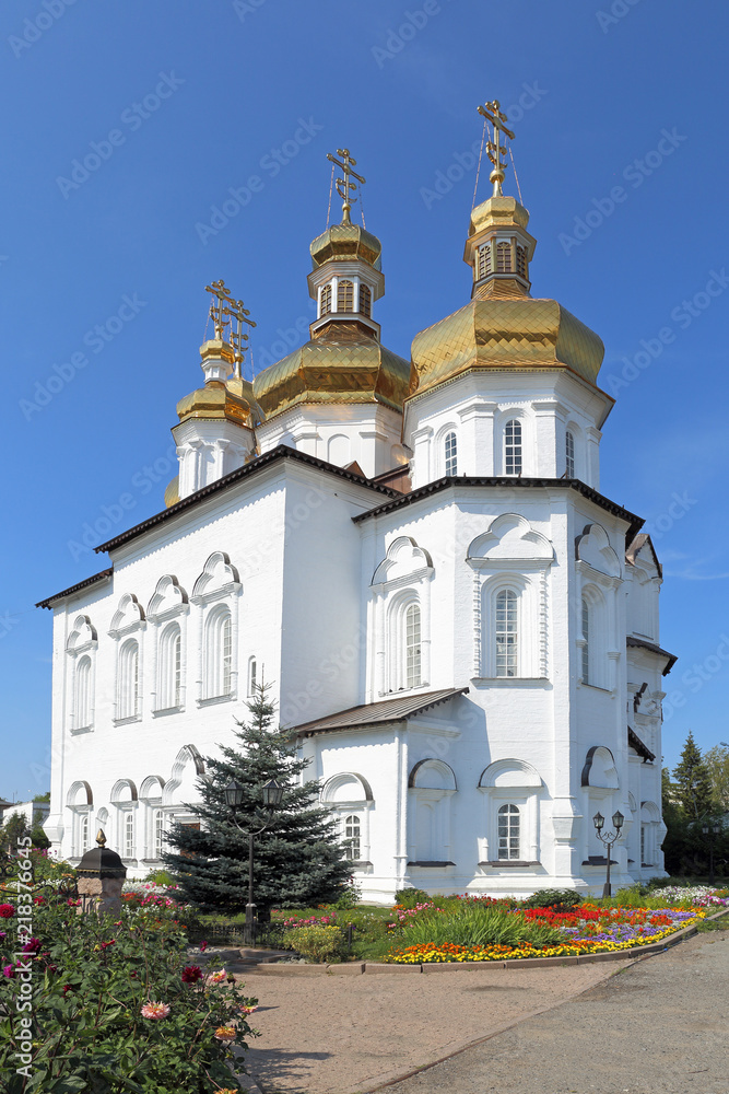 The Church on the territory of Holy Trinity monastery in Tyumen
