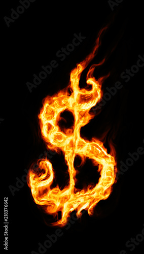 The fiery symbol $