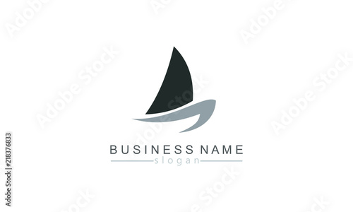 sailing boat vector