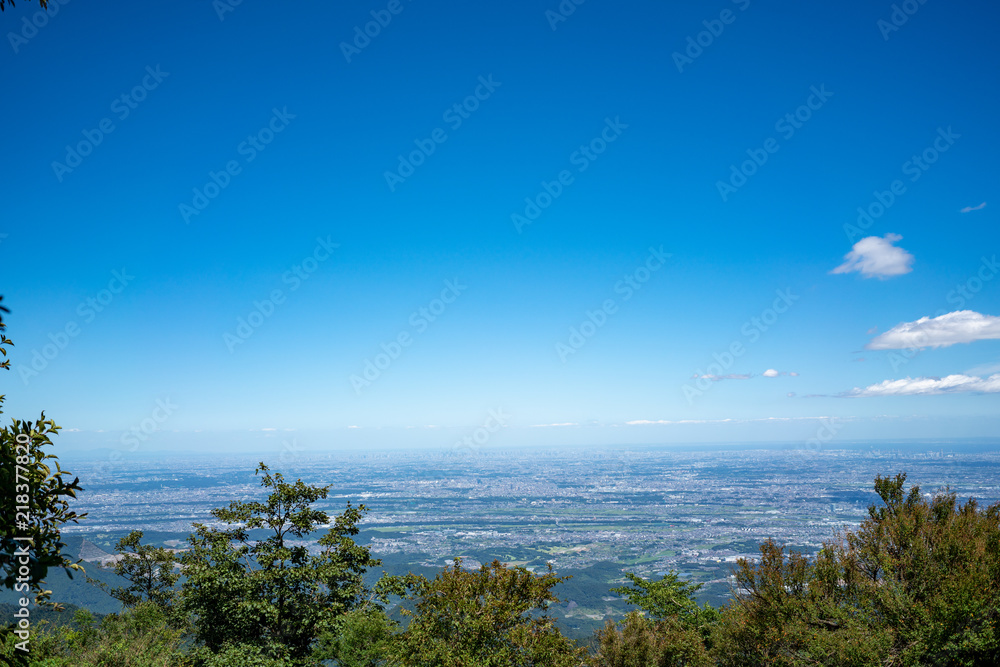 Landscape at Mt.Oyama, Isehara, Kanagawa, Japan 大山からの景色 Landscape at Mt.Oyama, Isehara, Kanagawa, Japan 大山からの景色