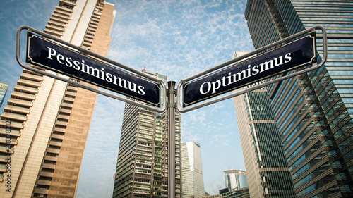 Schild 351 - Optimismus