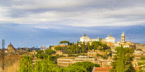 Photography Rome Aerial View from Aventino Hill