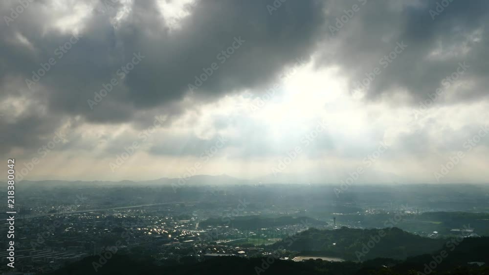 光芒 都市風景 タイムラプス 光芒 都市風景 タイムラプス