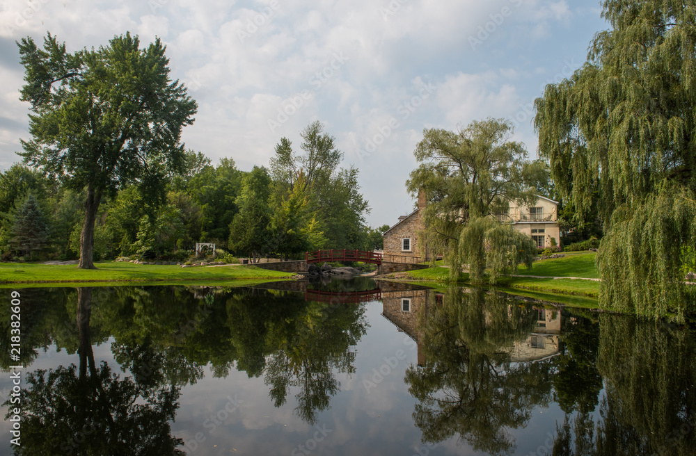 Old Mill and Reflections