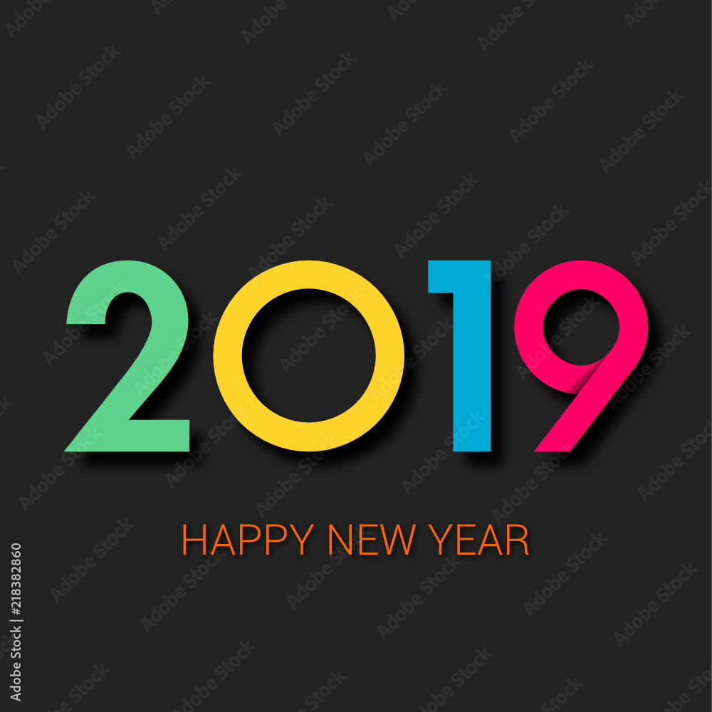 2019 - Bonne année - happy new year 2019 - Bonne année - happy new year