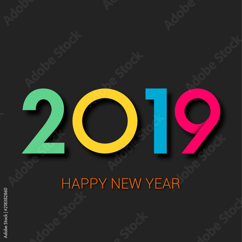2019 - Bonne année - happy new year
