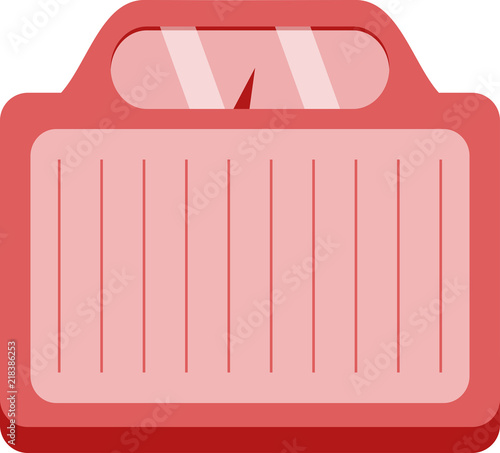 Weight scale icon illustration isolated. vector graphic element.