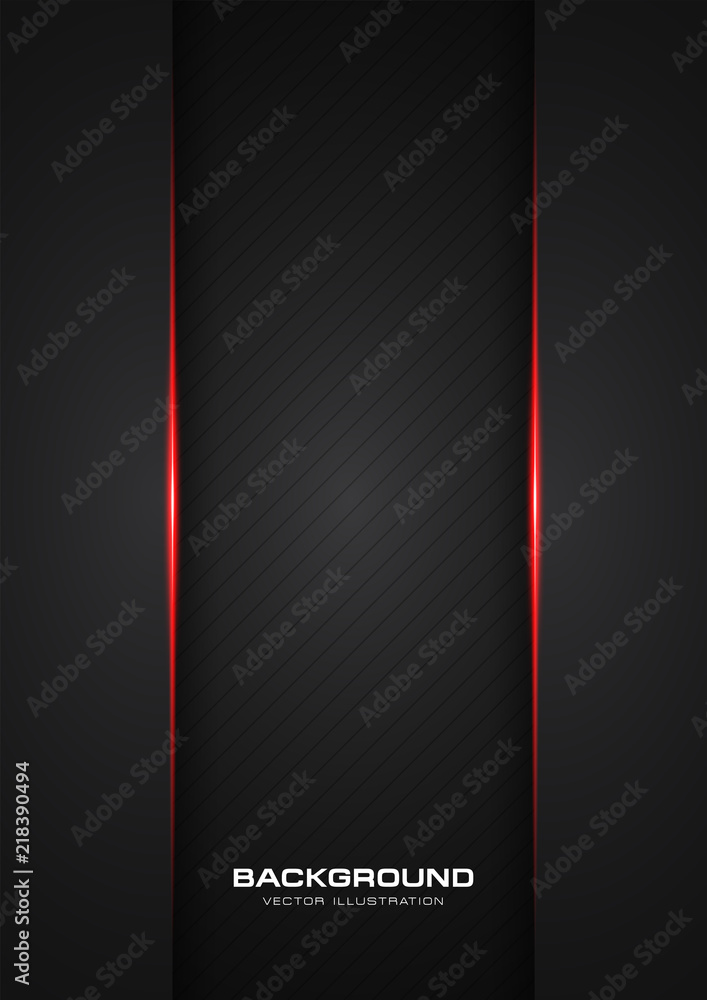 abstract metallic red shiny color black frame layout modern tech design vector template background abstract metallic red shiny color black frame layout modern tech design vector template background