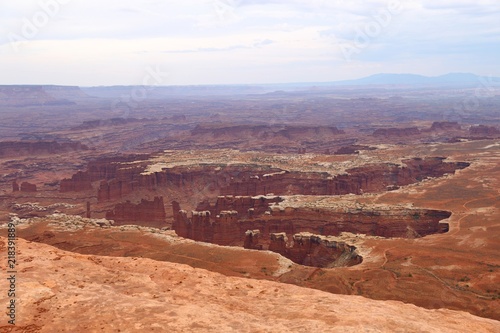 Grand View Point, Island in the sky district, Canyonlands National Park in Utah  © leochen66