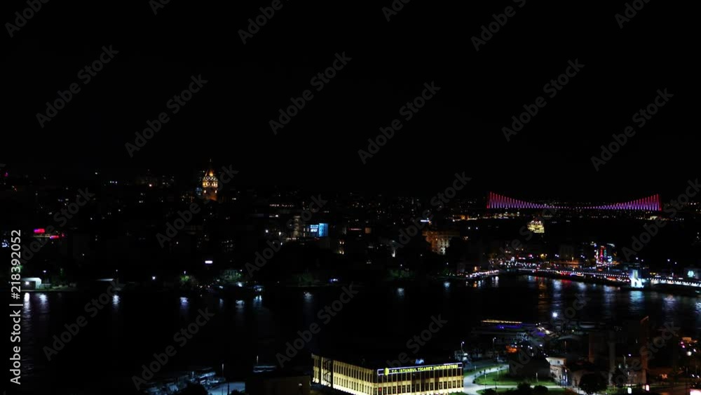 4K Time Lapse Video of Historical Galata Tower in Istanbul 4K Time Lapse Video of Historical Galata Tower in Istanbul