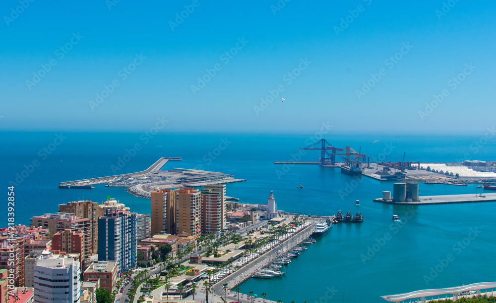 Fototapeta premium Malaga Bay