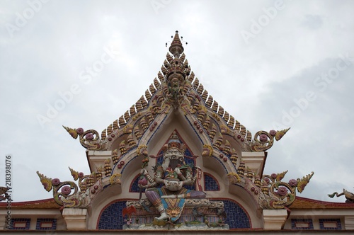 Wallpaper Mural The stucco art in temple form Thailand. Torontodigital.ca