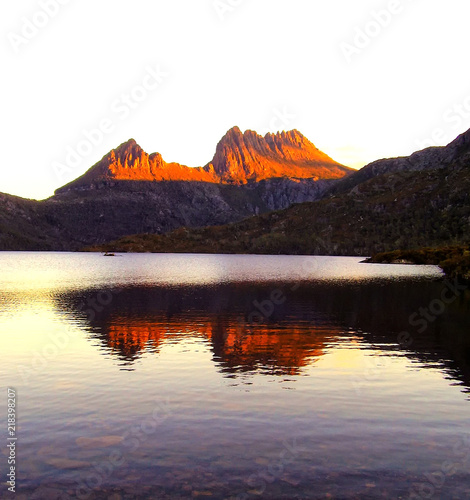 The end of the day at Dove Lake, Cradle Mountain Nationall Park. © steve