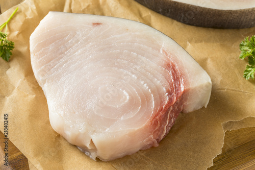 Foto Raw Organic Swordfish Steak Filets
