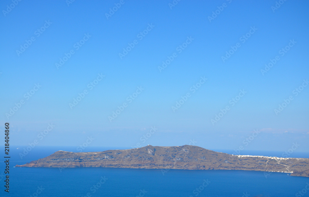 Santorini volcano