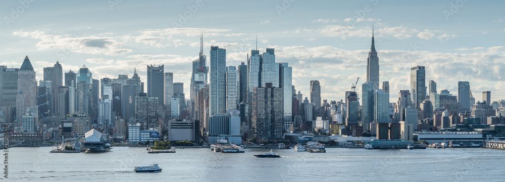 Fototapeta premium Panoramiczny widok z Nowego Jorku, Midtown