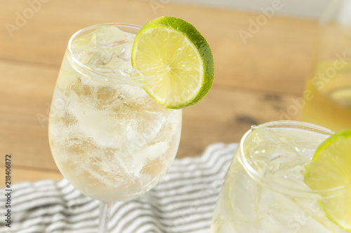 Alcohlic Refreshing Wine Spritzer photo