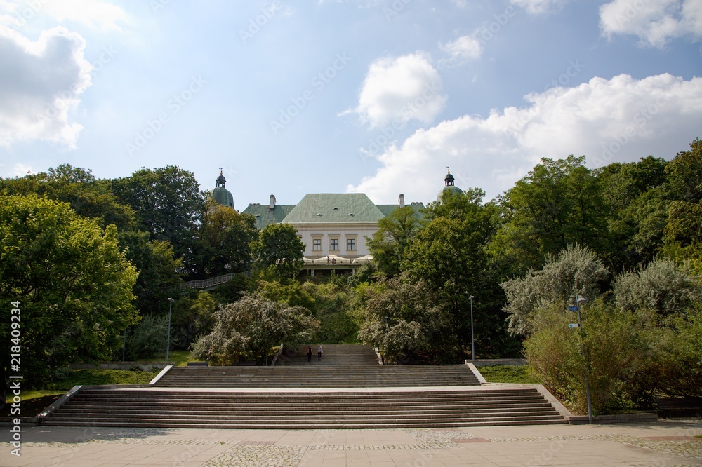 Ujazdów castle in Warsaw in Poland, Europe