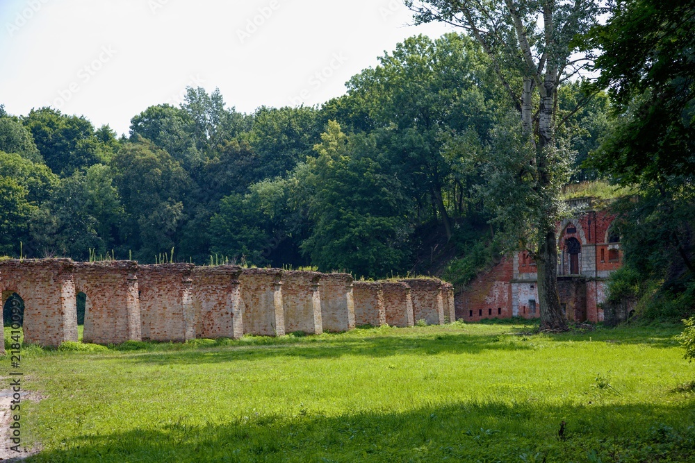 Modlin fortress by Warsaw in Poland, Europe Modlin fortress by Warsaw in Poland, Europe