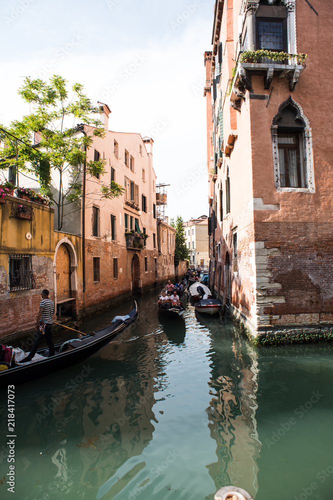 Water channels of Venice