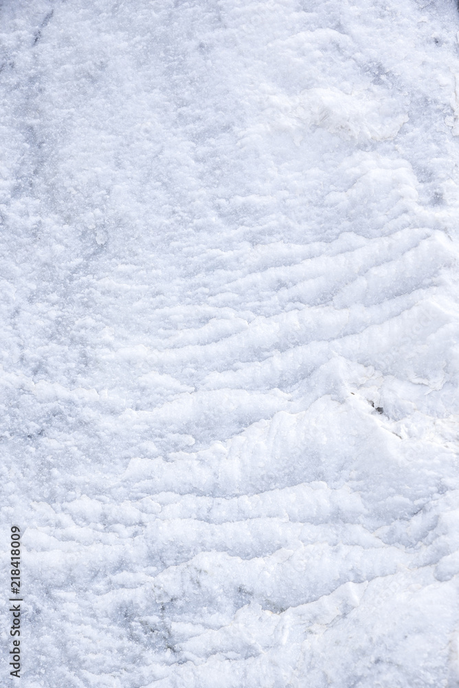 Fototapeta premium Carrara marble close-up. Quarry on the Apuan Alps, Tuscany, Italy.