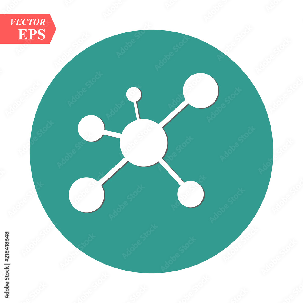 Chemical and physical atoms molecules icon eps 10 Chemical and physical atoms molecules icon eps 10