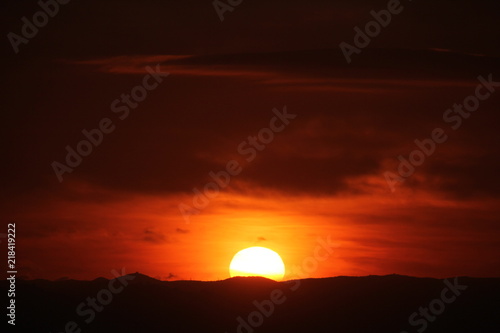 Sunset in Southern California