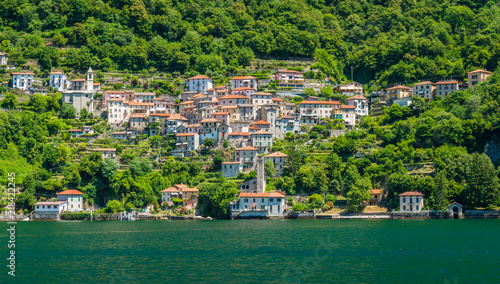 Careno, small village overlooking Lake Como. Lombardy, Italy. photo