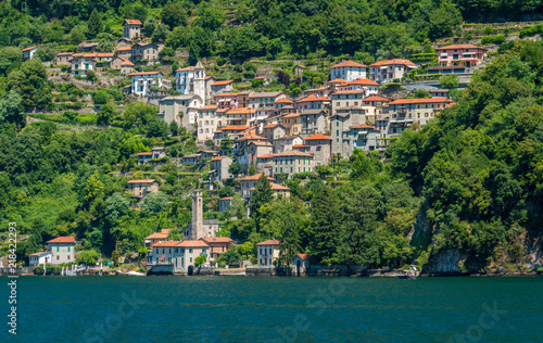 Careno, small village overlooking Lake Como. Lombardy, Italy. © e55evu