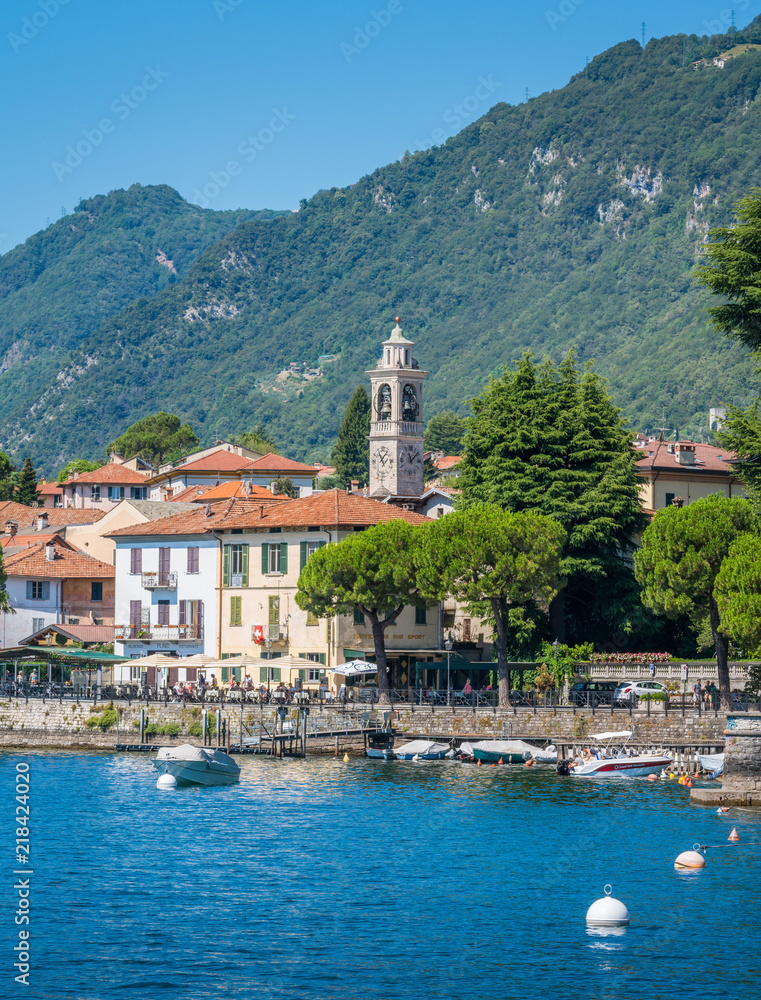 Scenic sight in Lenno, beautiful village overlooking Lake Como, Lombardy, Italy. Scenic sight in Lenno, beautiful village overlooking Lake Como, Lombardy, Italy.