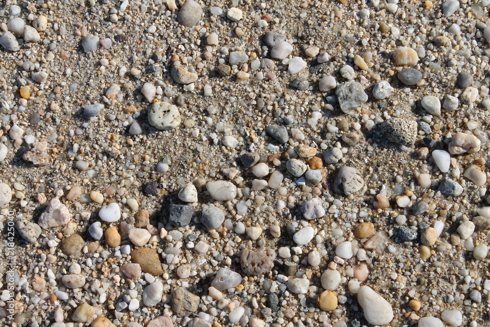 Beach stones of different shapes and sizes. Beach stones of different shapes and sizes.