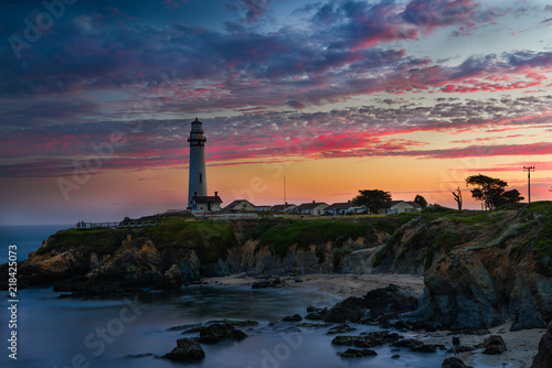 Pigeon Point Lighthouse Sunset, Santa Cruz, CA