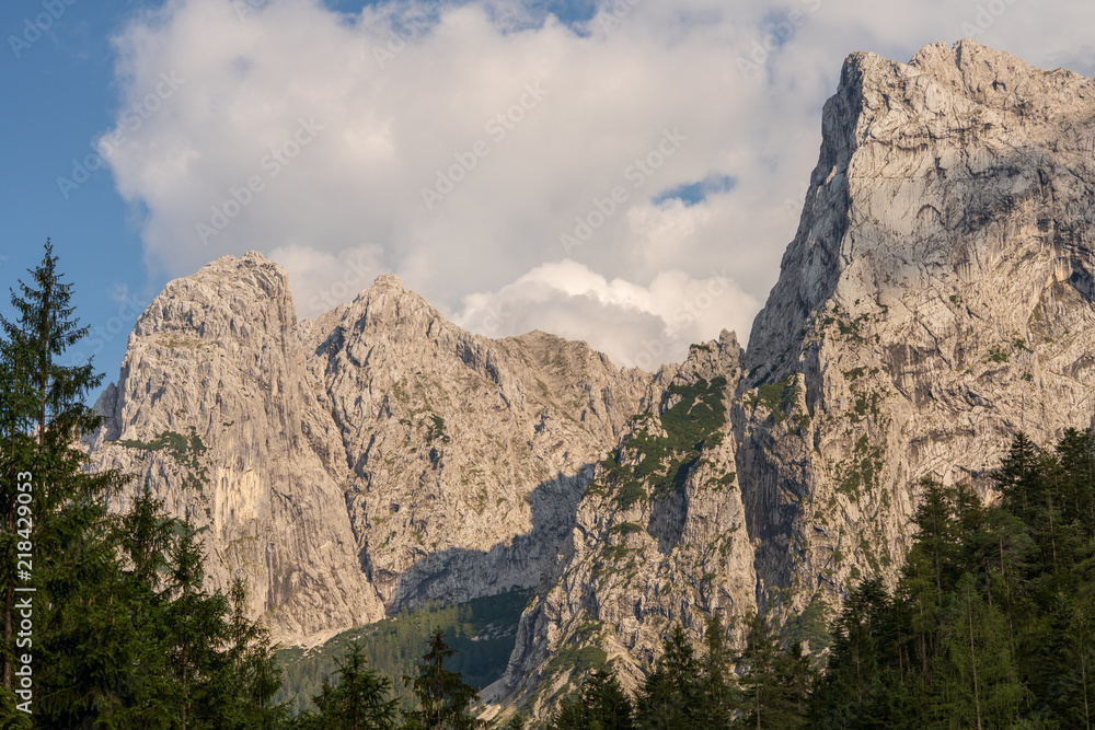 Wilder Kaiser vom Kaisertal aus gesehen Wilder Kaiser vom Kaisertal aus gesehen