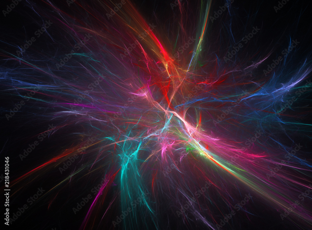 Abstract fractal background