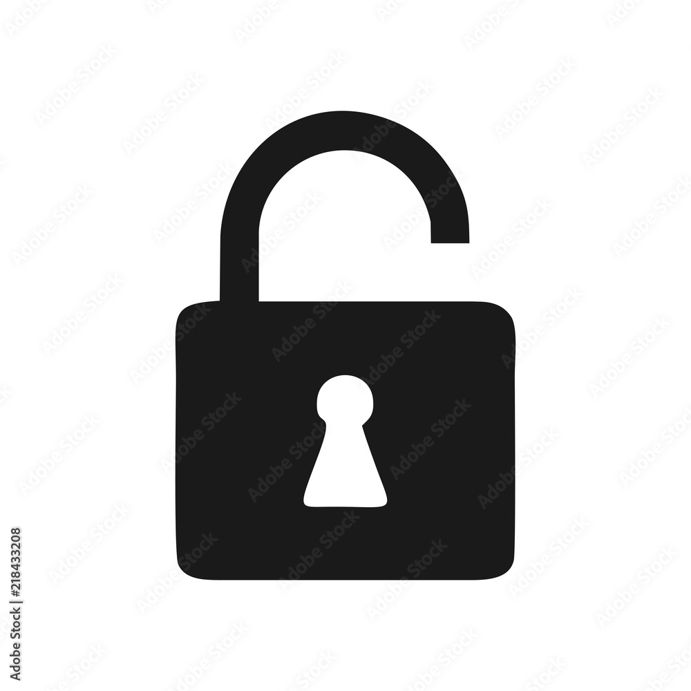 Lock Icon. Vector illustration, EPS10 Lock Icon. Vector illustration, EPS10