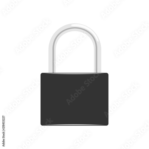 Lock Icon. Vector illustration, EPS10