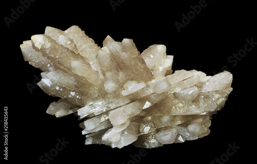 the quartz crystals