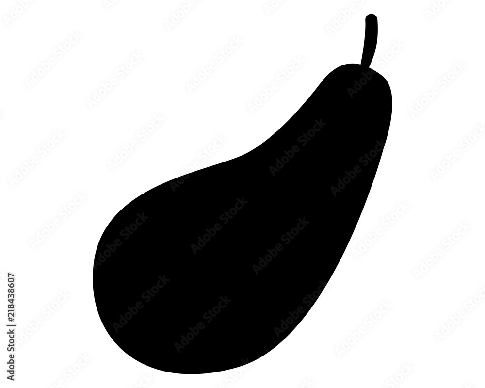 black Eggplant image vector icon logo black Eggplant image vector icon logo