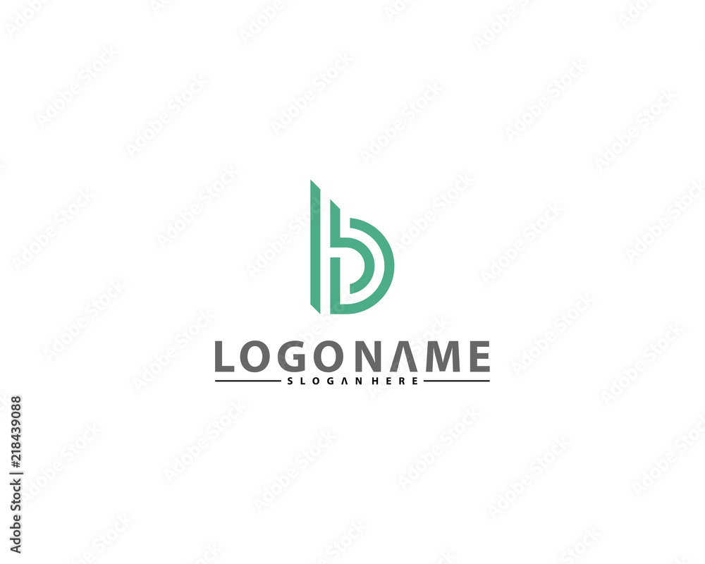 Initial B logo vector, B design template Initial B logo vector, B design template