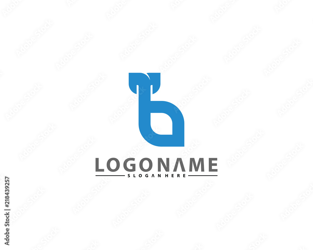 Initial B logo vector, B design template Initial B logo vector, B design template